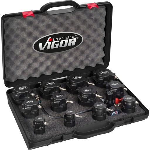 [V4304] Turbo system pressure tester set ∙ for motor vehicles V4304, VIGOR