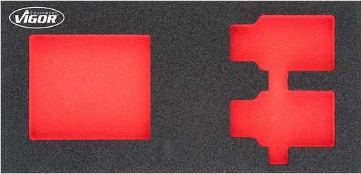 [V4908-L] Soft foam insert ∙ empty V4908-L, VIGOR
