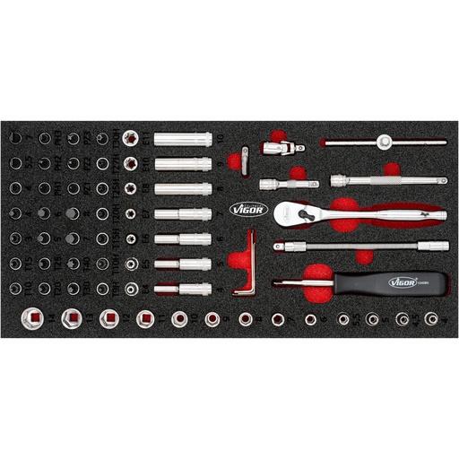 [V4971N] Socket tool set V4971N, VIGOR