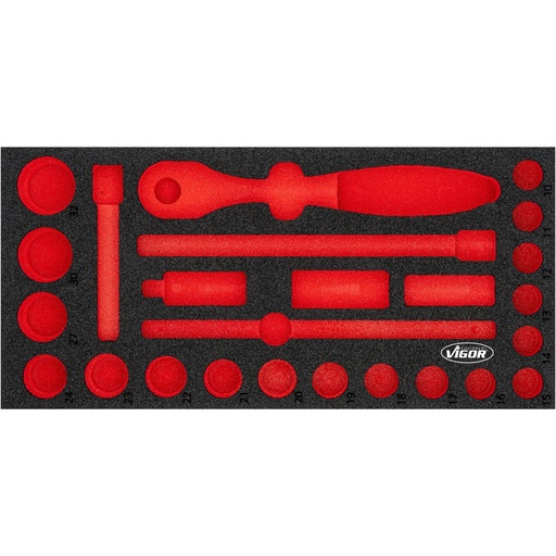 [V4975N-L] Soft foam insert ∙ empty V4975N-L, VIGOR