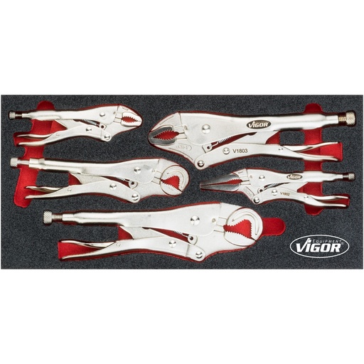 [V5004] Grip pliers set (V5004, VIGOR)