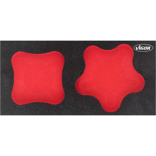 [V5062-L] Minkšto porolono įdėklas, tuščias V5062-L, VIGOR