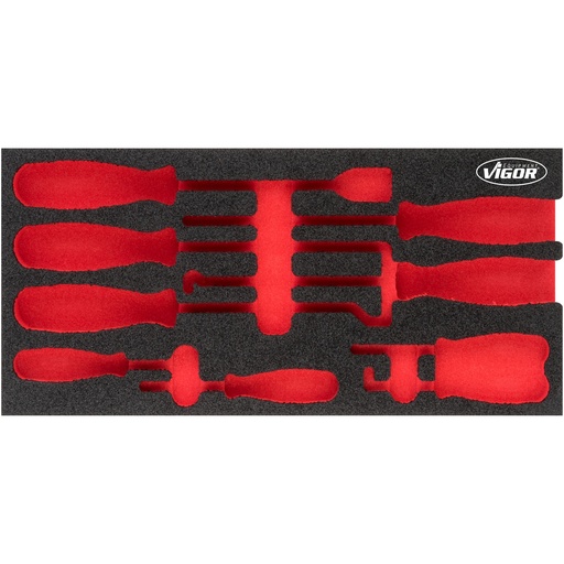 [V5070-L] Soft foam insert ∙ empty V5070-L, VIGOR