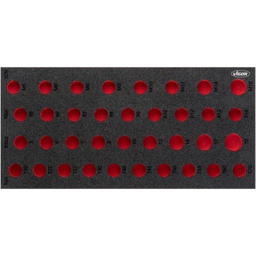[V5099-L] Soft foam insert ∙ empty V5099-L, VIGOR