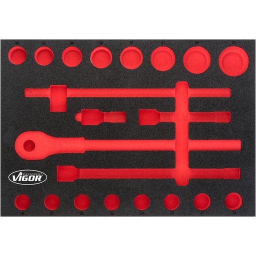 [V5109-L] Soft foam insert ∙ empty V5109-L, VIGOR