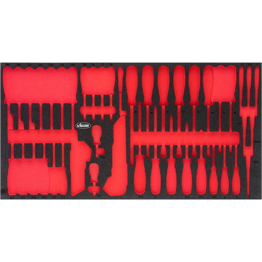[V5170-L] Soft foam insert ∙ empty V5170-L, VIGOR