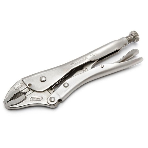 [S71103] ⬡ Curved jaw locking pliers 10", L=250mm (S71103, SATA)