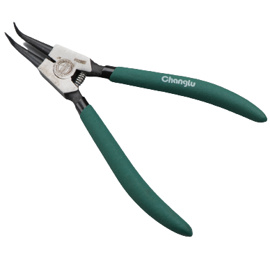 [CL602813] ⬡ Circlip pliers. External. Bent 13", L=325mm (CL602813, CHANGLU TOOLS)