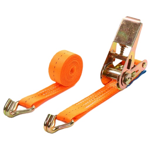 [TCL500310] ⬡ Ratchet tie down 4t, L=10.0m, width 50mm (TCL500310, TOHO)