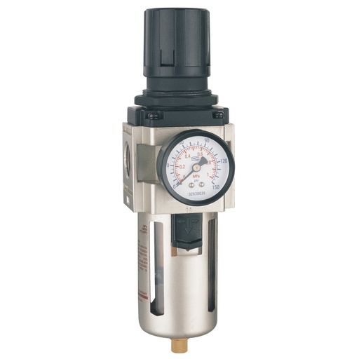 [AW400004] ⬡ 1/2" Air filter regulator (AW400004, HYMAIR)