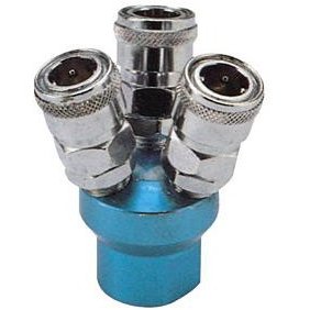 [EWB9112] ⬡ Air quick coupler 3-way 1/2" (EWB9112, HYMAIR)