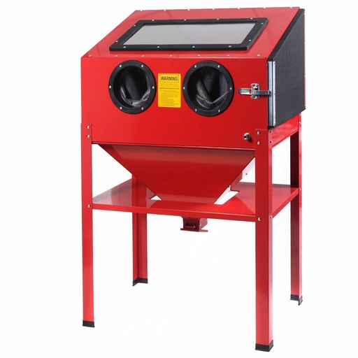 [STSBC220] ⬡ Vertikali smėliasrovės kabina 220 l (STSBC220, HYMAIR)