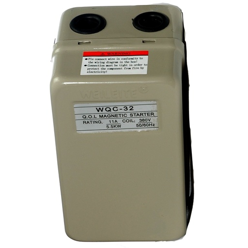 [MZBMP02] ⬡ Magnetic starter.Spare part 11A, 5.5kW (MZBMP02, MZB)