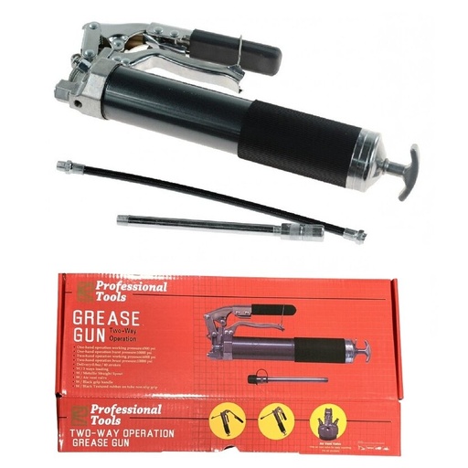 [LT014] ⬡ Two way operation grease gun, profesional (LT014, SUOLI)