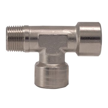 [2T12] ⬡ T-type connector F. Internal thread 1/2" x F. Internal thread 1/2" x M. External thread 1/2" (2T12, OMG GHIOTTO)
