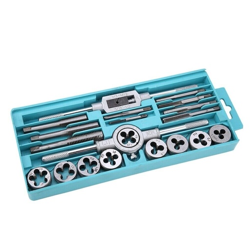 [C143] ⬡ Taps and dies set 20pcs. M3-M12 (C143)