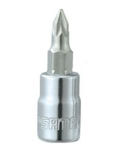 [S21402] ⬡ 1/4" Dr. POZI-DRIVE bit socket 37L #2 (S21402, SATA)