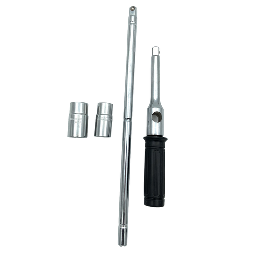 [CL305501] ⬡ 4 way lug wrench set 1/2"+sockets 17, 19, 21, 23mm (CL305501, CHANGLU TOOLS)