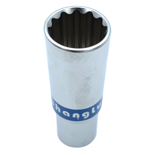 [CL201106] ⬡ 1/2" Dr. 12pt. Deep socket 13mm (CL201106, CHANGLU TOOLS)