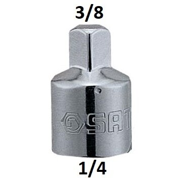[S11913] ⬡ Adapter 1/4"(F) - 3/8"(M) (S11913, SATA)