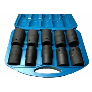 [TCSOC10] ⬡ 1" Smūginių galvučių rinkinys 10vnt. (21-41mm) (TCSOC10)