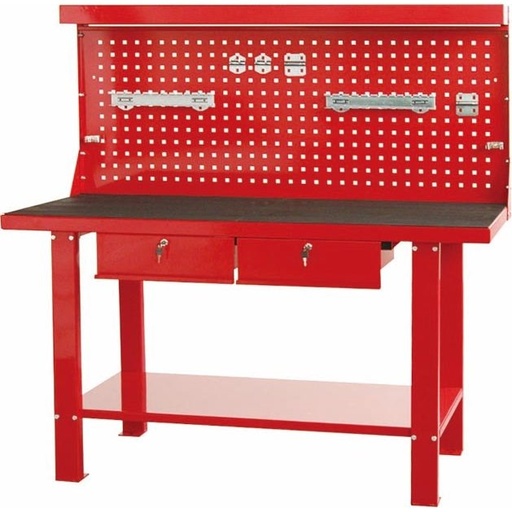 [TSC5911J] ⬡ Work stations with 2 drawers and back panel (TSC5911J, TONGRUN)