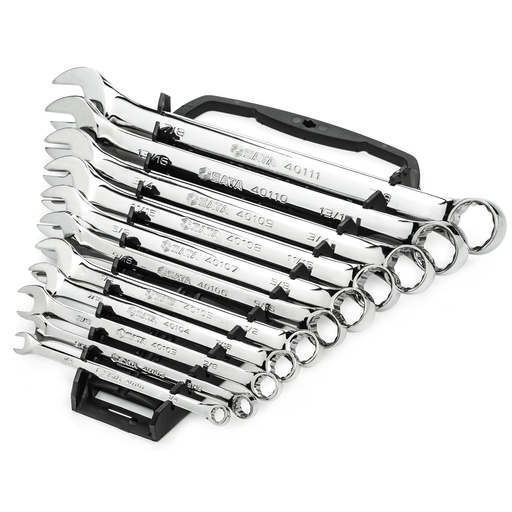 [S09021] ⬡ Veržliarakčių kombinuotų rinkinys 11vnt. (1/4"-7/8") (S09021, SATA)