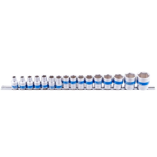 [KR30155016] ⬡ Galvučių rinkinys 1/2" 16 vnt. (KR30155016, KINGROY)