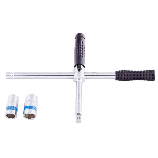 [KR30176] Rato raktas 1/2" su galvutėmis 17-19, 21-23mm (KR30176, KINGROY)