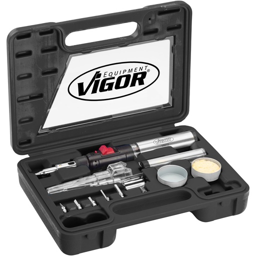 [V5512] Gas soldering iron set (V5512, VIGOR)