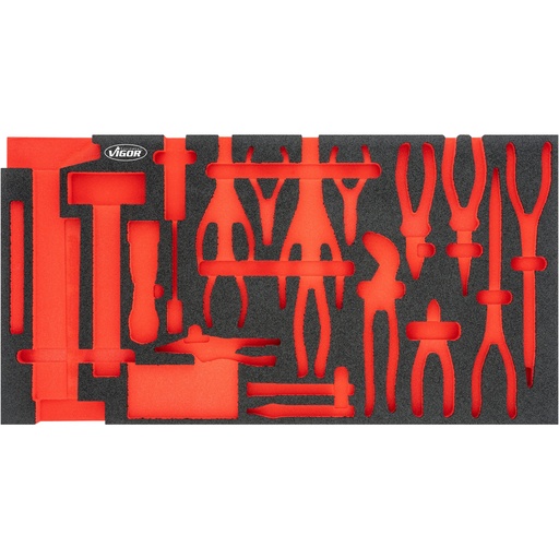 [V5638N-L] Soft foam insert ∙ empty V5638N-L, VIGOR