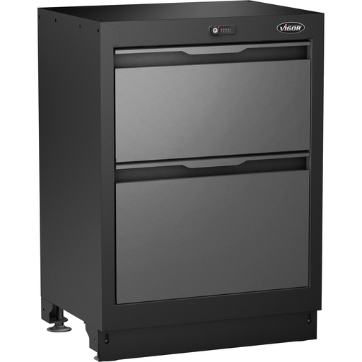 [V6000-029] Lower drawer cabinet, 2 drawers (V6000-029, VIGOR)