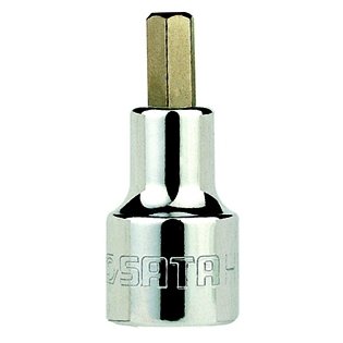 [S24208] ⬡ 1/2" Dr. 50L IMBUS bit socket 14mm (S24208, SATA)