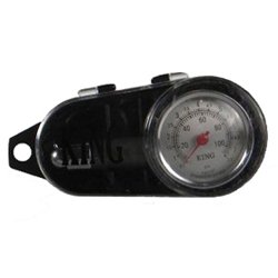 [KR5205A] ⬡ Tire pressure gauge 0.5-7.5kg/cm² (plastic box) (KR5205A)