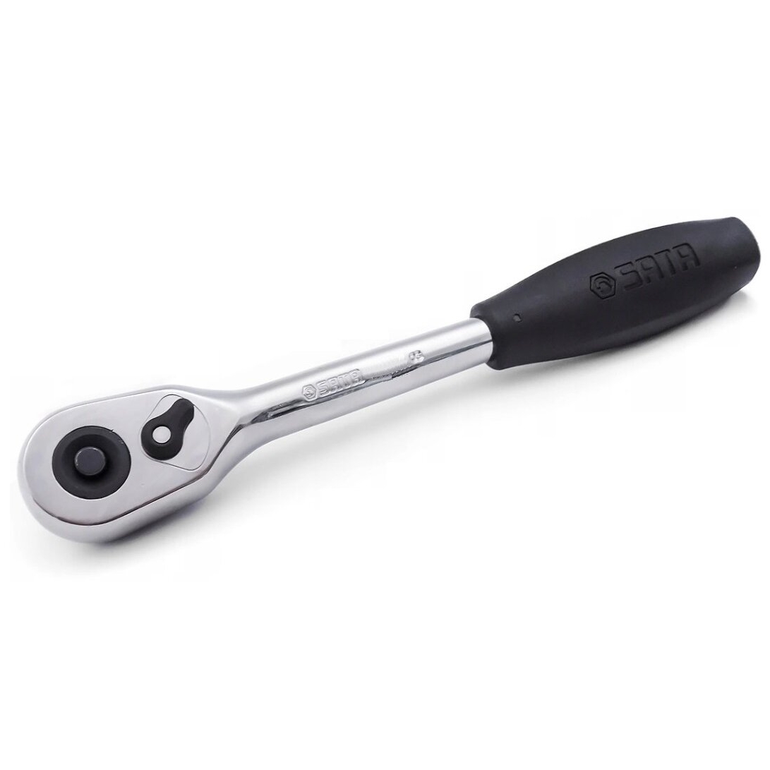 ⬡ 1/4" greito atleidimo terkšlė (ašaros formos) 130 mm (S11906, SATA)
