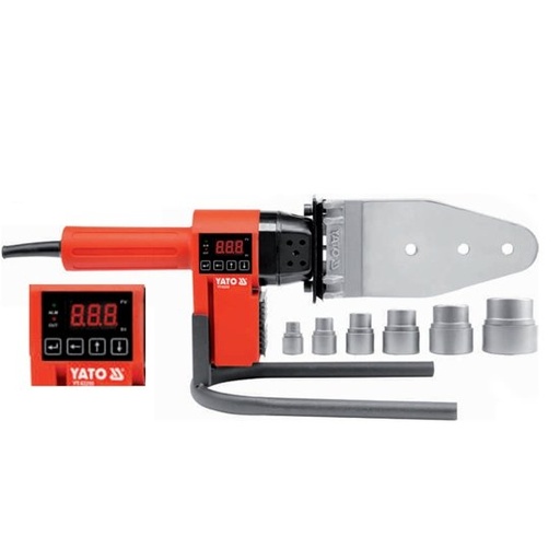 [YT82250] ⬡ Suvirinimo aparatas termoplasto vamzdžiams (PVC) 850W (YT82250, YATO)
