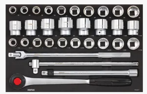 [403201] Įrankių komplektas vežimėliams, 32vnt., 403201, SONIC EQUIPMENT