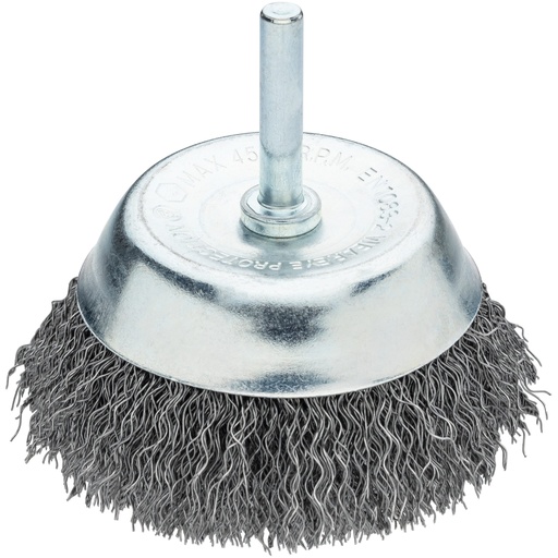 [V6800-75] Wire cup brush, coarse (V6800-75, VIGOR)
