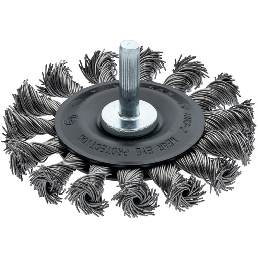 [V6806] Wheel brush ∙ knotted wire V6806, VIGOR