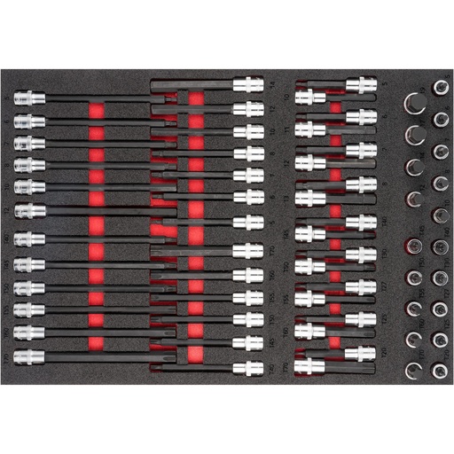 [V6809] Screwdriver socket set V6809, VIGOR