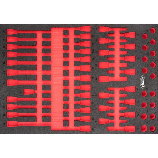 [V6810-L] Soft foam insert ∙ empty V6810-L, VIGOR