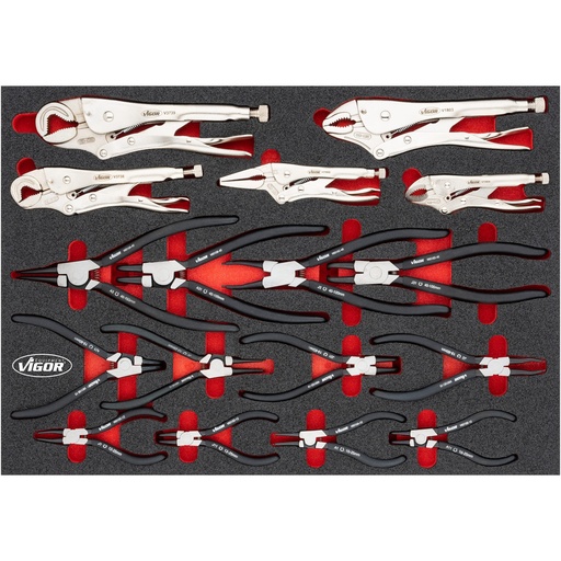 [V6816N] Pliers set V6816N, VIGOR