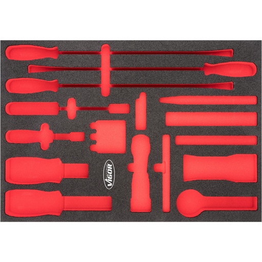[V6818-L] Soft foam insert ∙ empty V6818-L, VIGOR