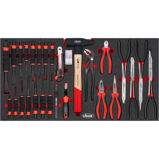 [V7015N] Pliers and scraper set ∙ for series XL V7015N, VIGOR
