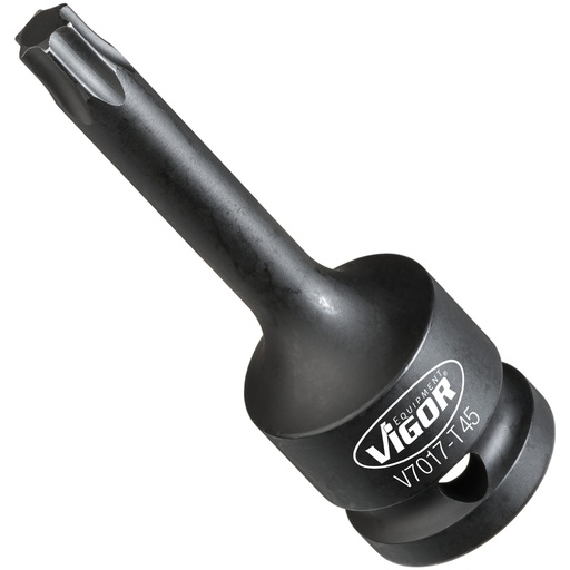 [V7017-T45] Smūginio veržliasūkio atsuktuvo antgalis (V7017-T45, VIGOR)