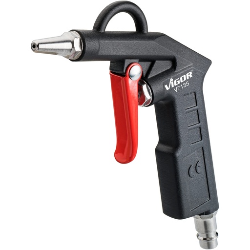 [V7135] Pneumatic blow gun, short (V7135, VIGOR)