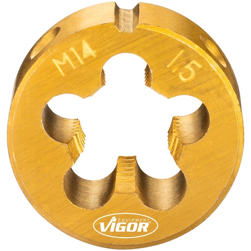 [V7181-3] Sriegpjovė (plokštinė) M14 × 1,5 TIN (V7181-3, VIGOR)