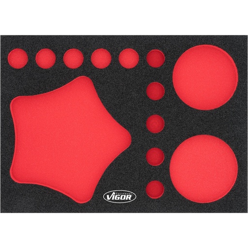 [V7270-L] Soft foam insert ∙ empty V7270-L, VIGOR