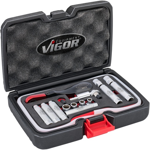 [V7471/17] Complete brake bleeding set (V7471/17, VIGOR)