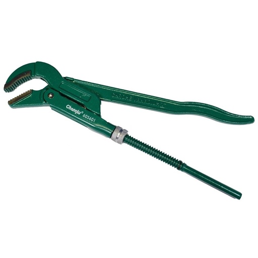 [YT2213] ⬡ Adjustable pipe wrench 45° Size 1" (25.4mm) (YT2213, CHANGLU TOOLS)